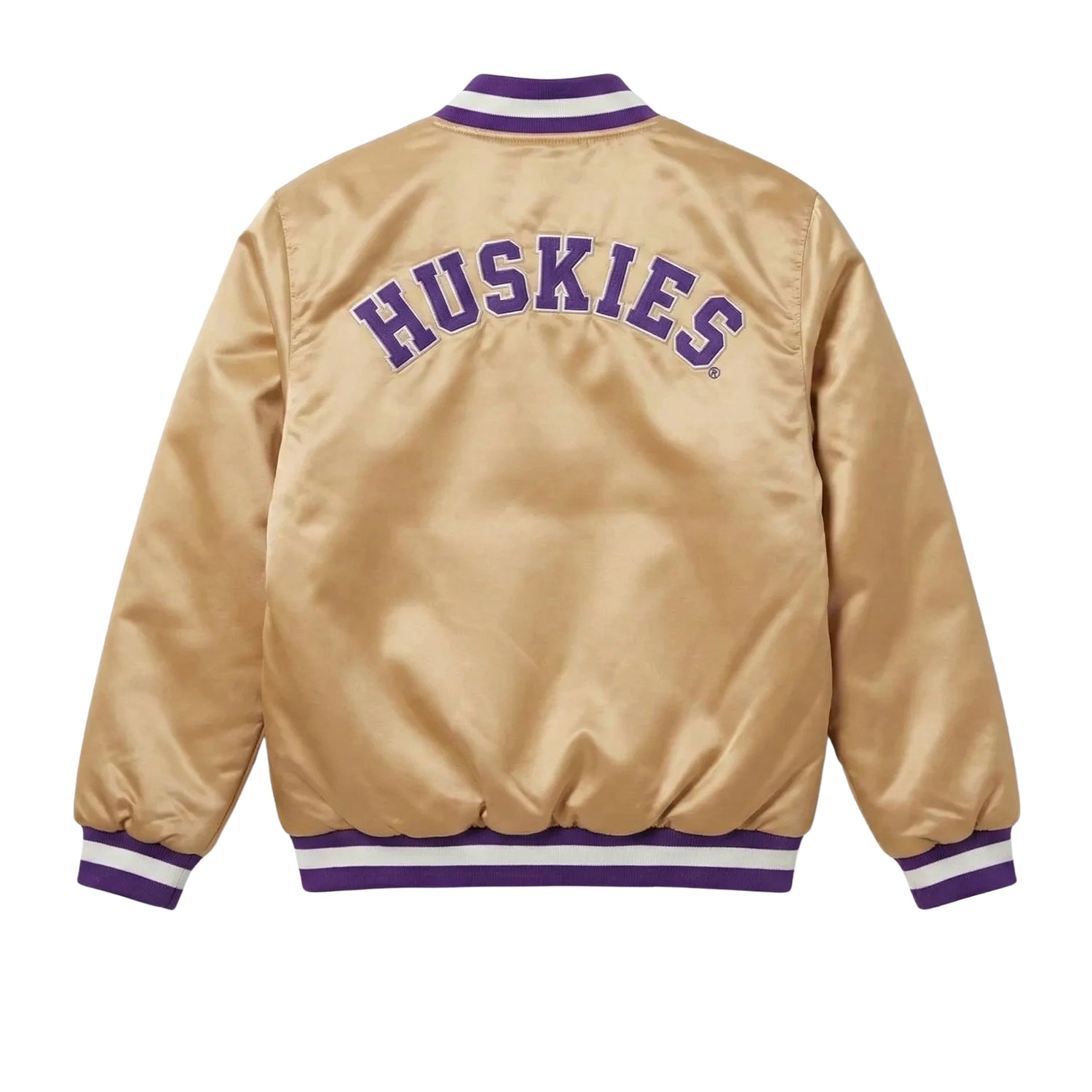 NCAA Kid's Washington Huskies Varsity Jacket (Back)