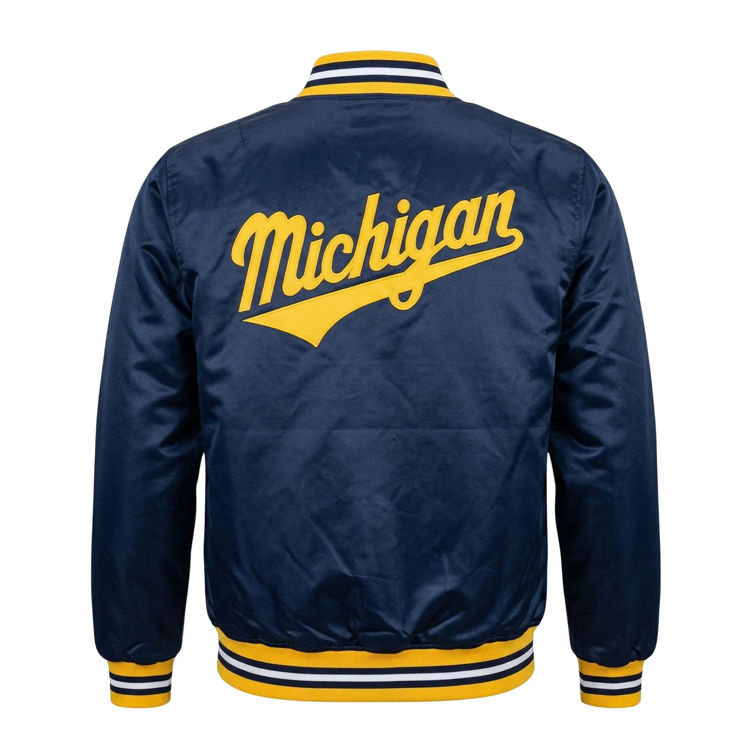 NCAA Women's Michigan Wolverines Varsity Jacket (Back)