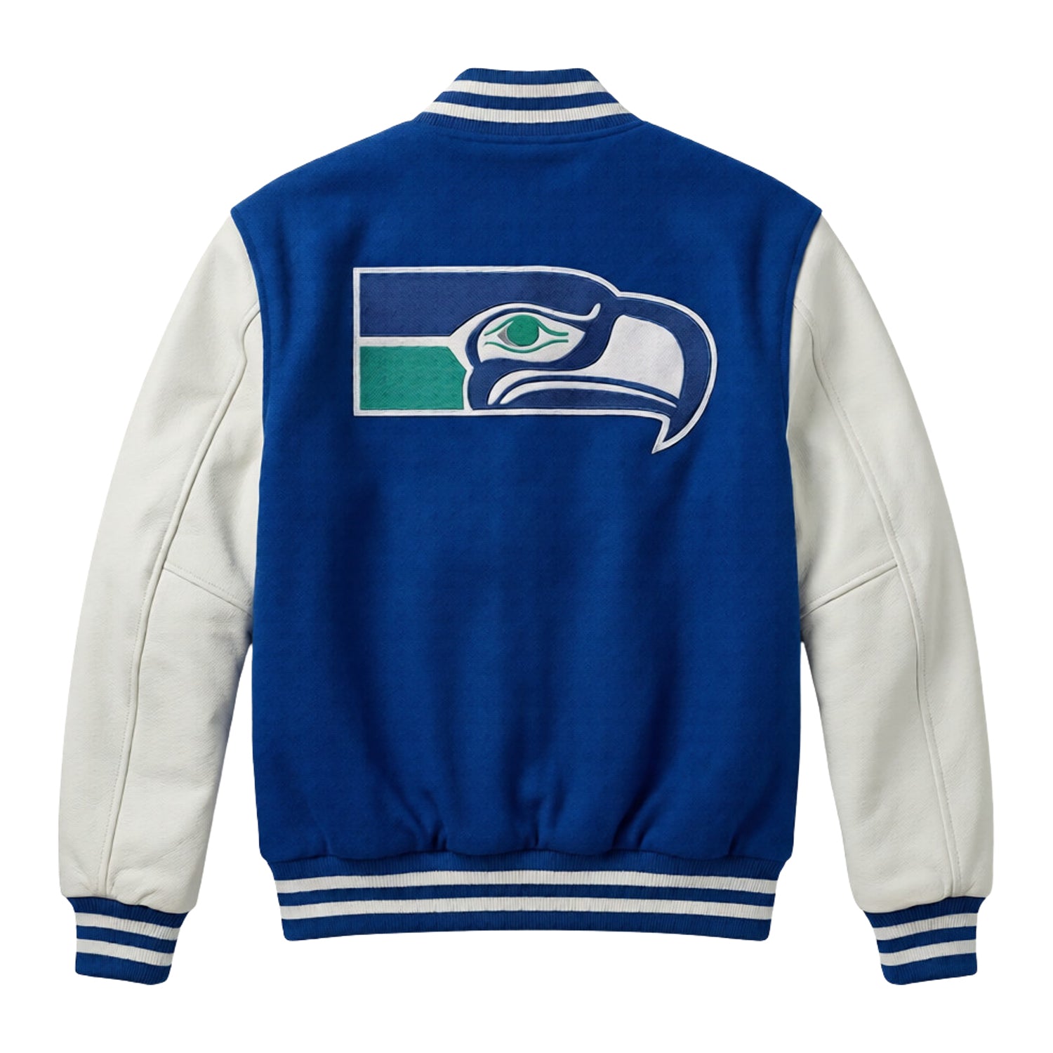 NFL Men's 1990’s Seattle Seahawks Varsity Jacket (Back)