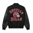 NFL Men's 90’s Style Buffalo Bills Varsity Jacket (Back)