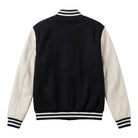 NFL Men's Baltimore Ravens Black White Varsity Jacket (Back)