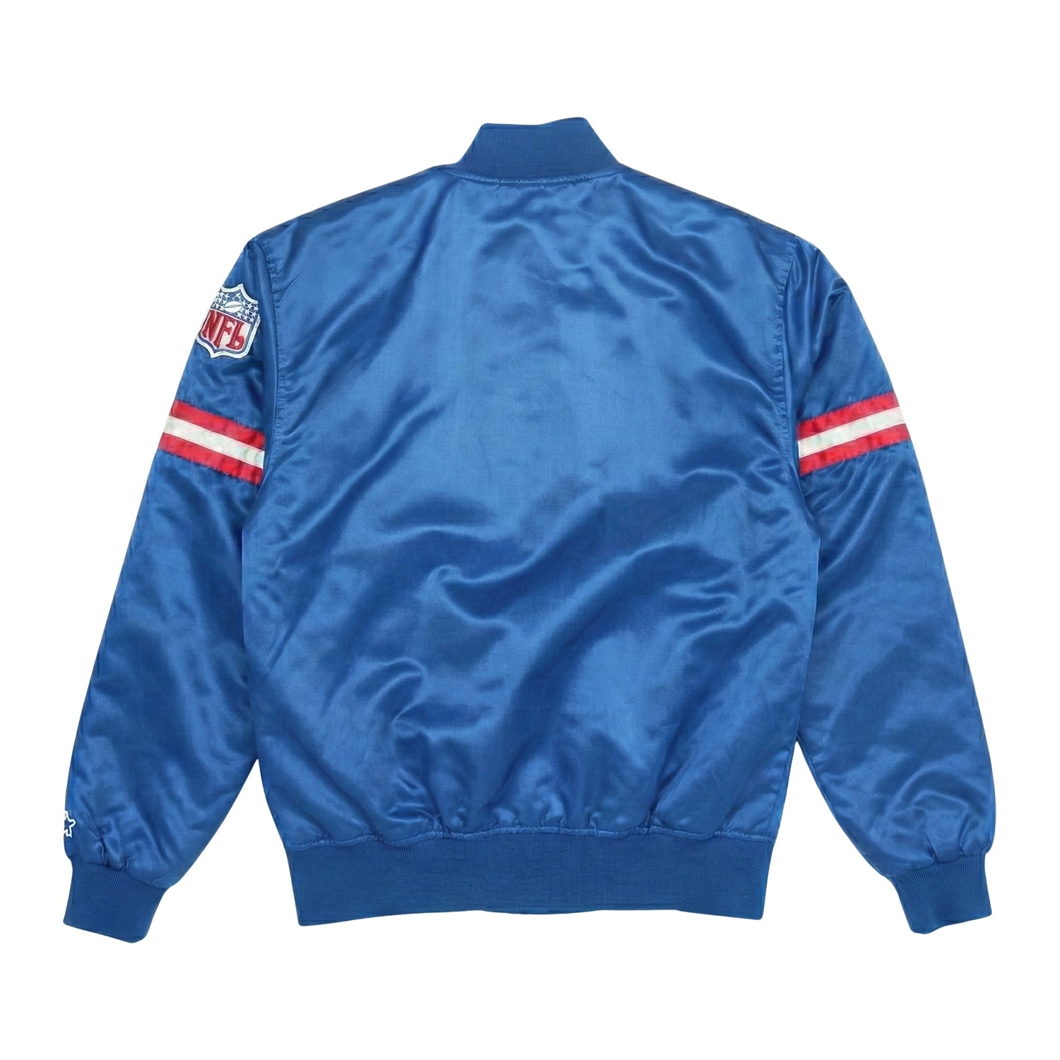 NFL Men's Buffalo Bills Blue & Red Varsity Jacket (Back)