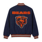 NFL Men's Chicago Bears Navy Blue Varsity Jacket (Back)