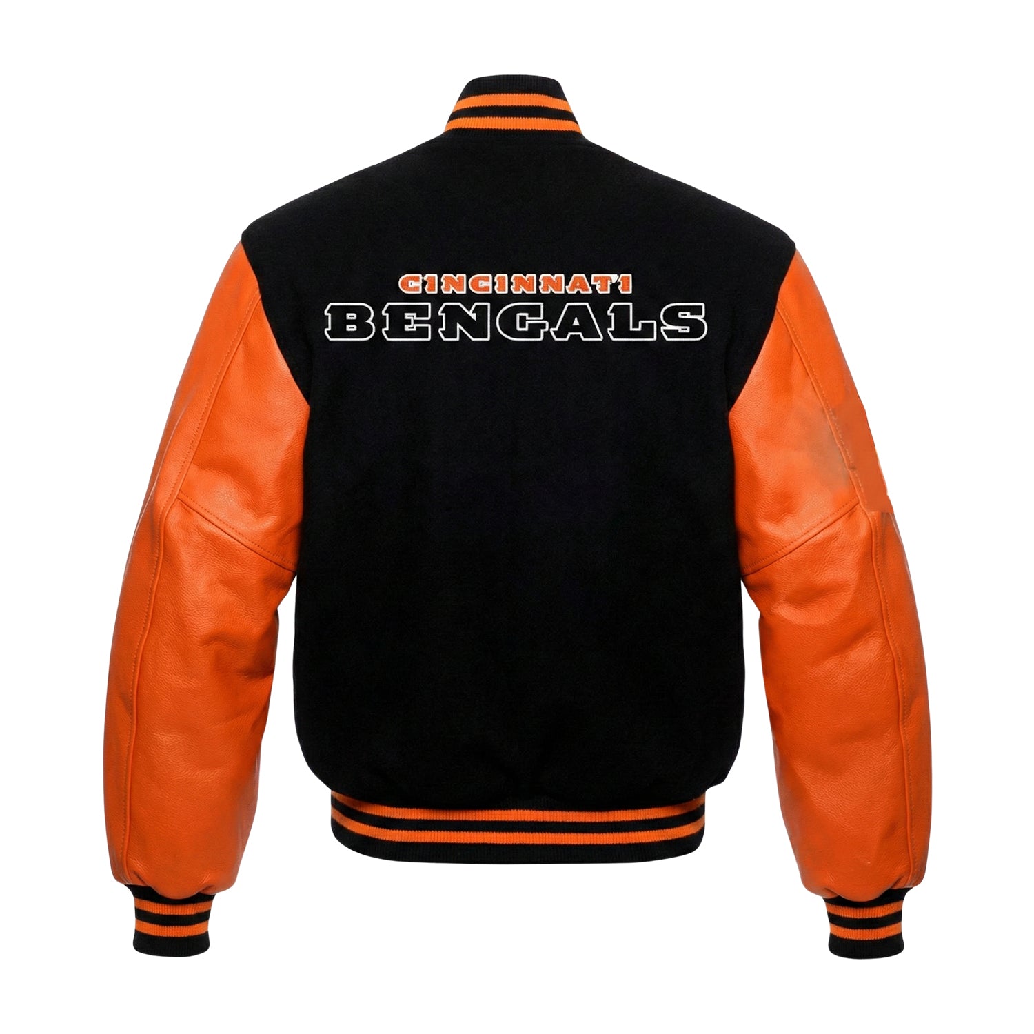 NFL Men's Cincinnati Bengals Varsity Jacket (Back)
