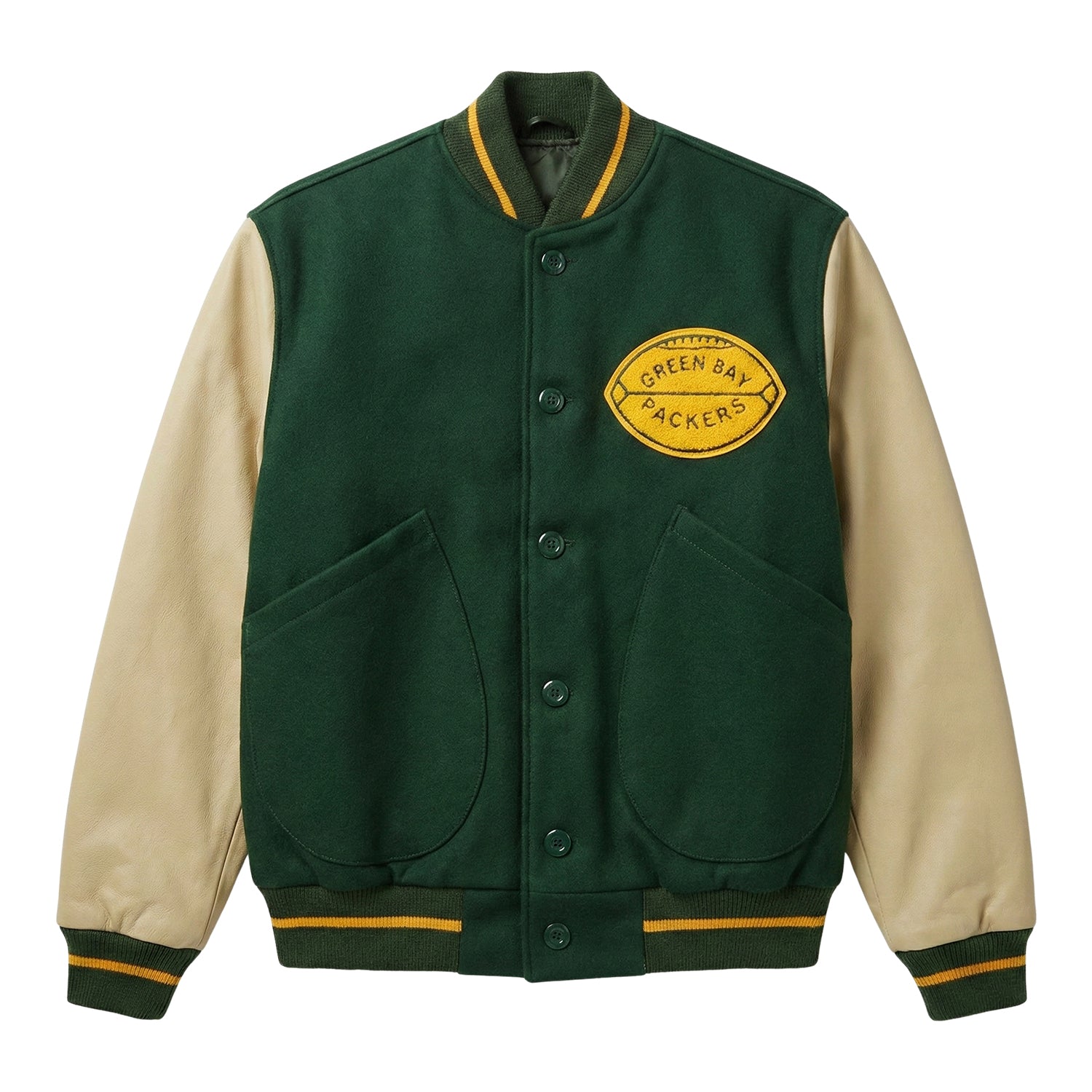 NFL Men's Green Bay Packers 1950 Varsity Jacket
