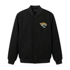NFL Men's Jacksonville Jaguars Black Wool Varsity Jacket 