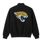 NFL Men's Jacksonville Jaguars Black Wool Varsity Jacket (Back)