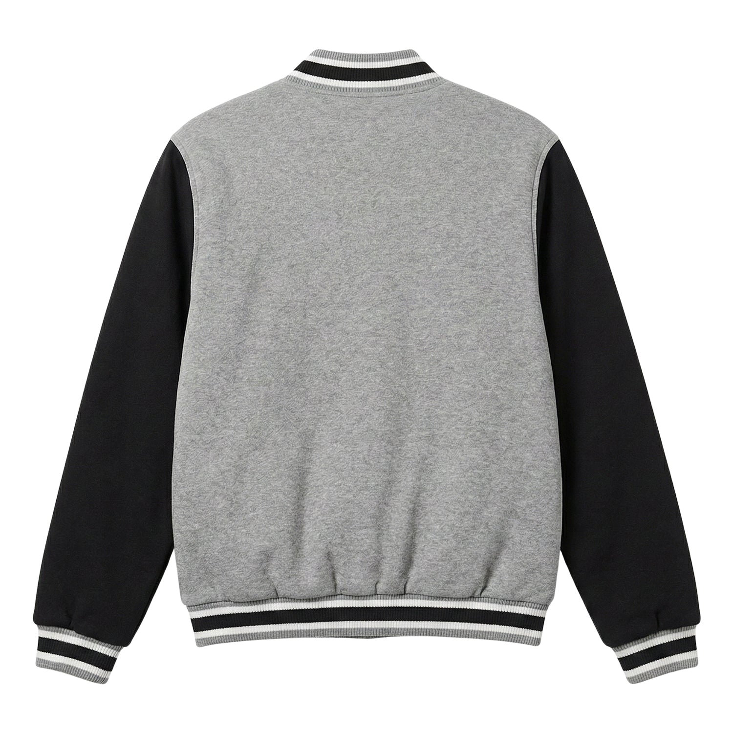 NFL Men's Jacksonville Jaguars Gray & Black Varsity Jacket (Back)