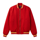 NFL Men's Kansas City Chiefs 1969 Red Wool Varsity Jacket
