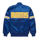NFL Men's Los Angeles Rams Blue & Yellow Varsity Jacket (Back)