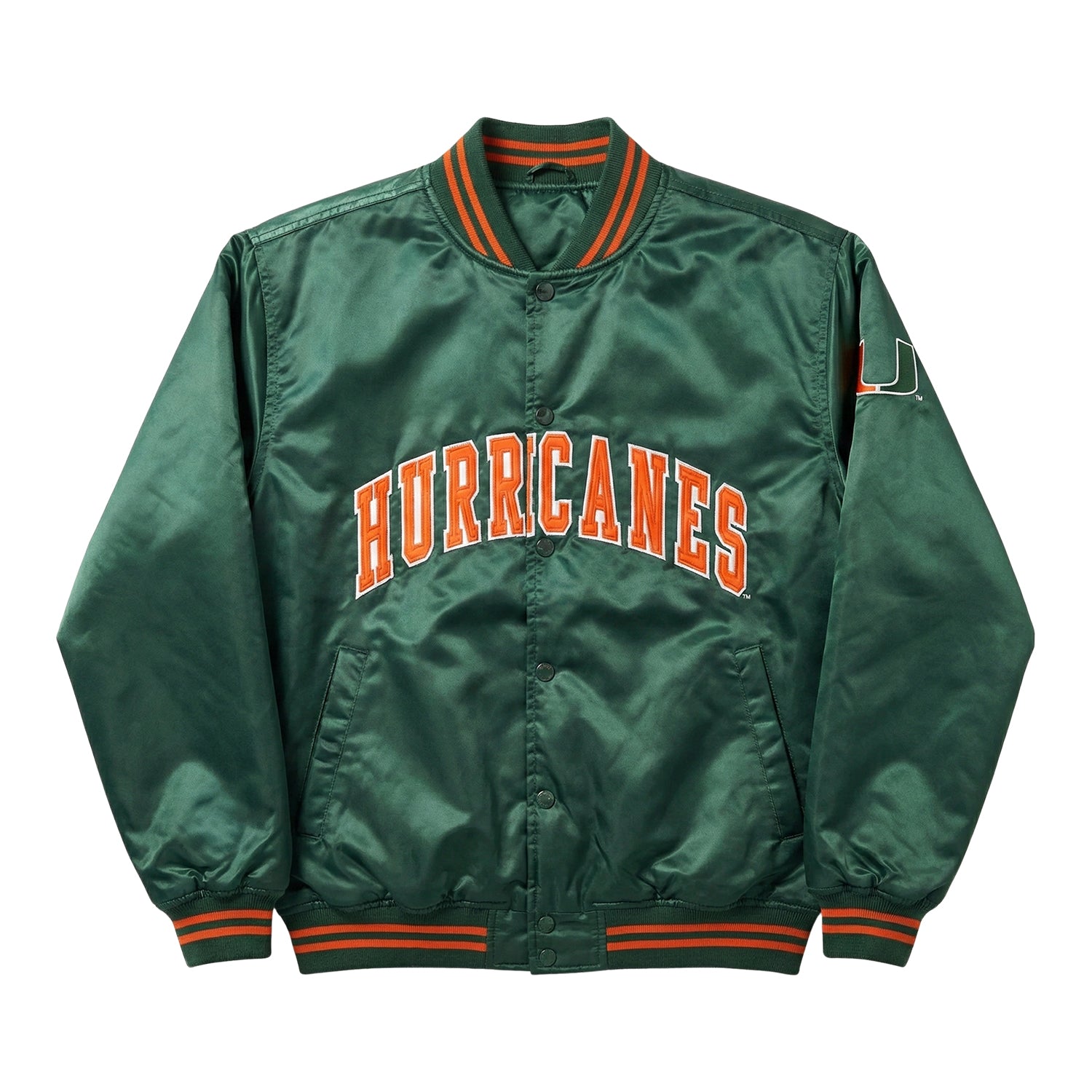 NFL Men's Miami Hurricanes Varsity Jacket
