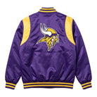 NFL Men's Minnesota Vikings Purple Varsity Jacket (Back)
