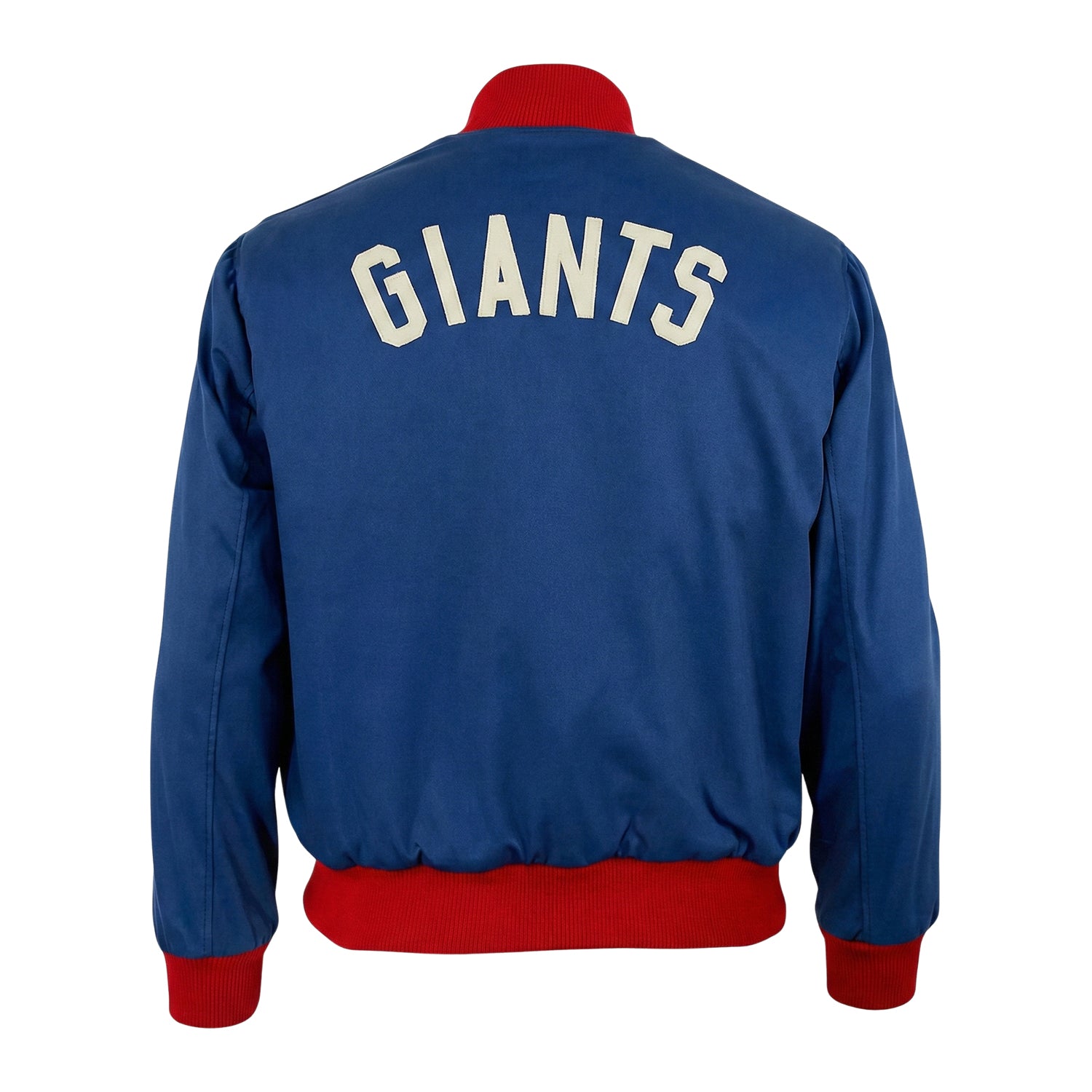 NFL Men's NY Giants 1959 Blue Varsity Jacket (Back)