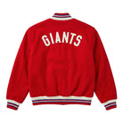 NFL Men's Kansas City Chiefs 1969  Red Wool Varsity Jacket (Back)
