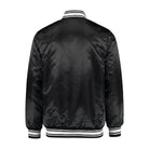 NFL Men's New York Jets Black Satin Varsity Jacket (Back)