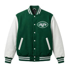 NFL Men's New York Jets Green & White Varsity Jacket