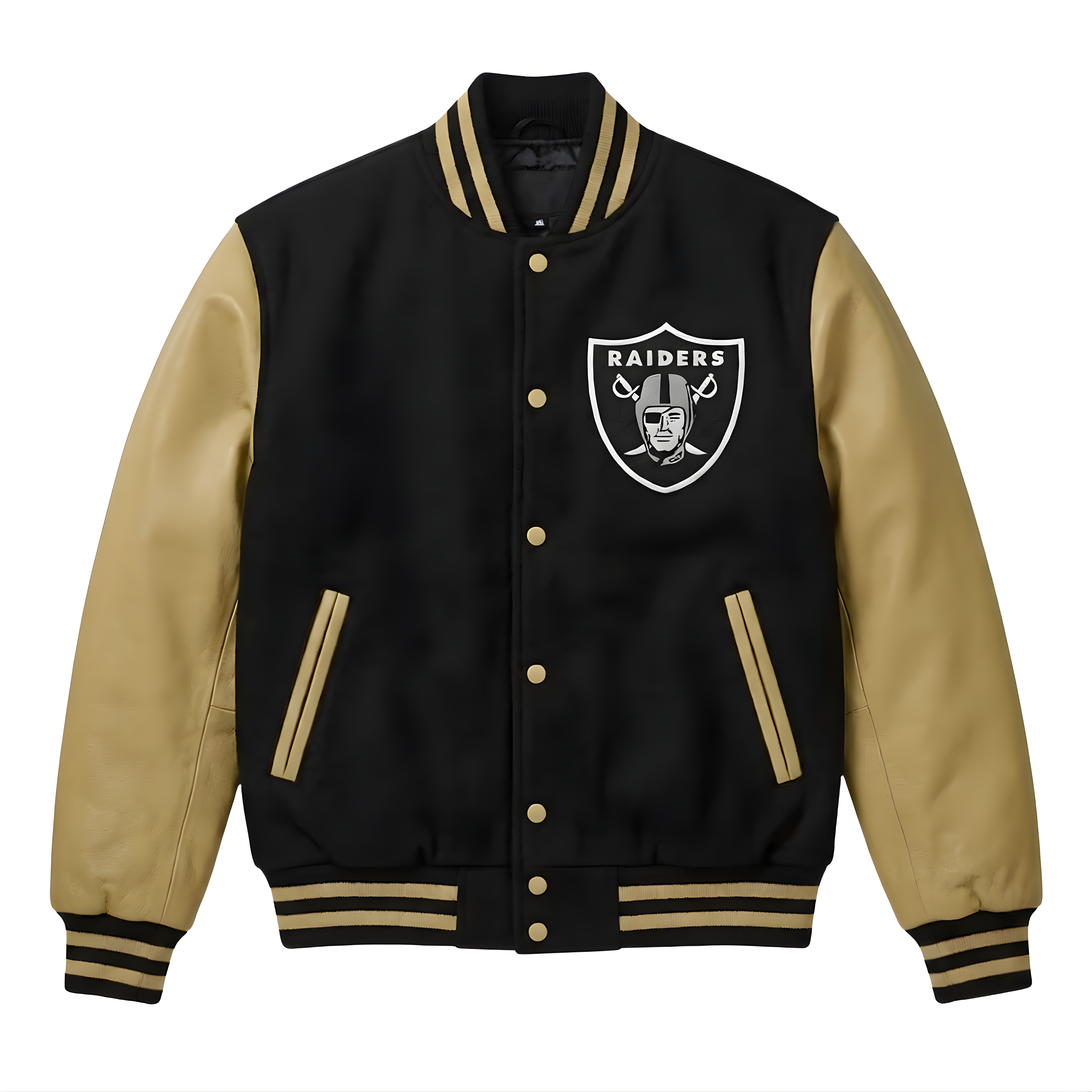 NFL Men's Oakland Las Vegas Raiders Varsity Jacket 