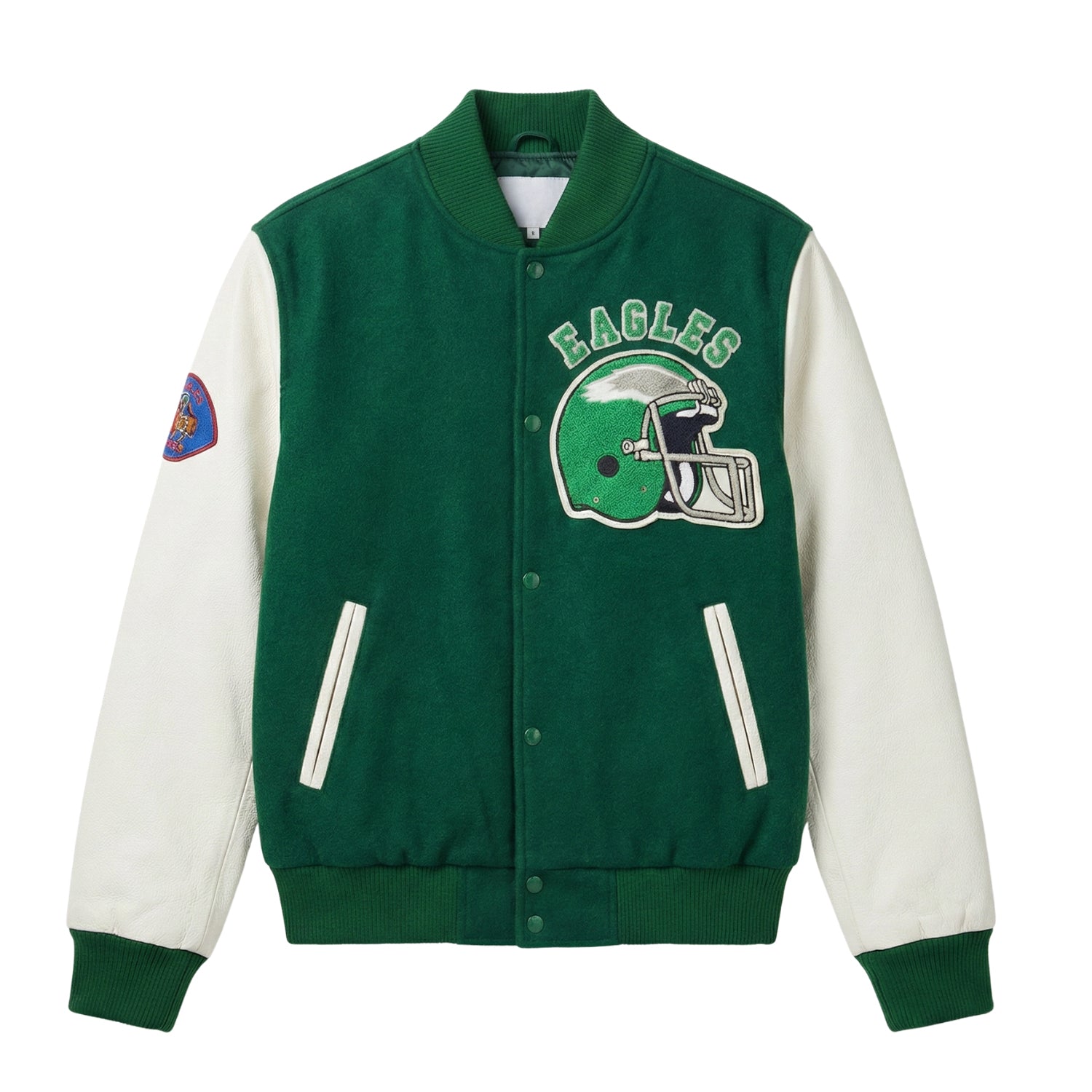 NFL Men's Philadelphia Eagles 80’s Varsity Jacket (Back)