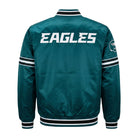 NFL Men's Philadelphia Eagles Midnight Green Varsity Jacket (Back)