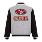 NFL Men's San Francisco 49ers Wool Varsity Jacket (Back)