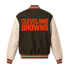 NFL Men's Cleveland Browns Varsity Jacket (Back)