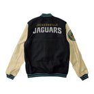 NFL Men's Jacksonville Jaguars Black Varsity Jacket (Back)