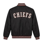 NFL Men's Kansas City Chiefs Black Varsity Jacket (Back)