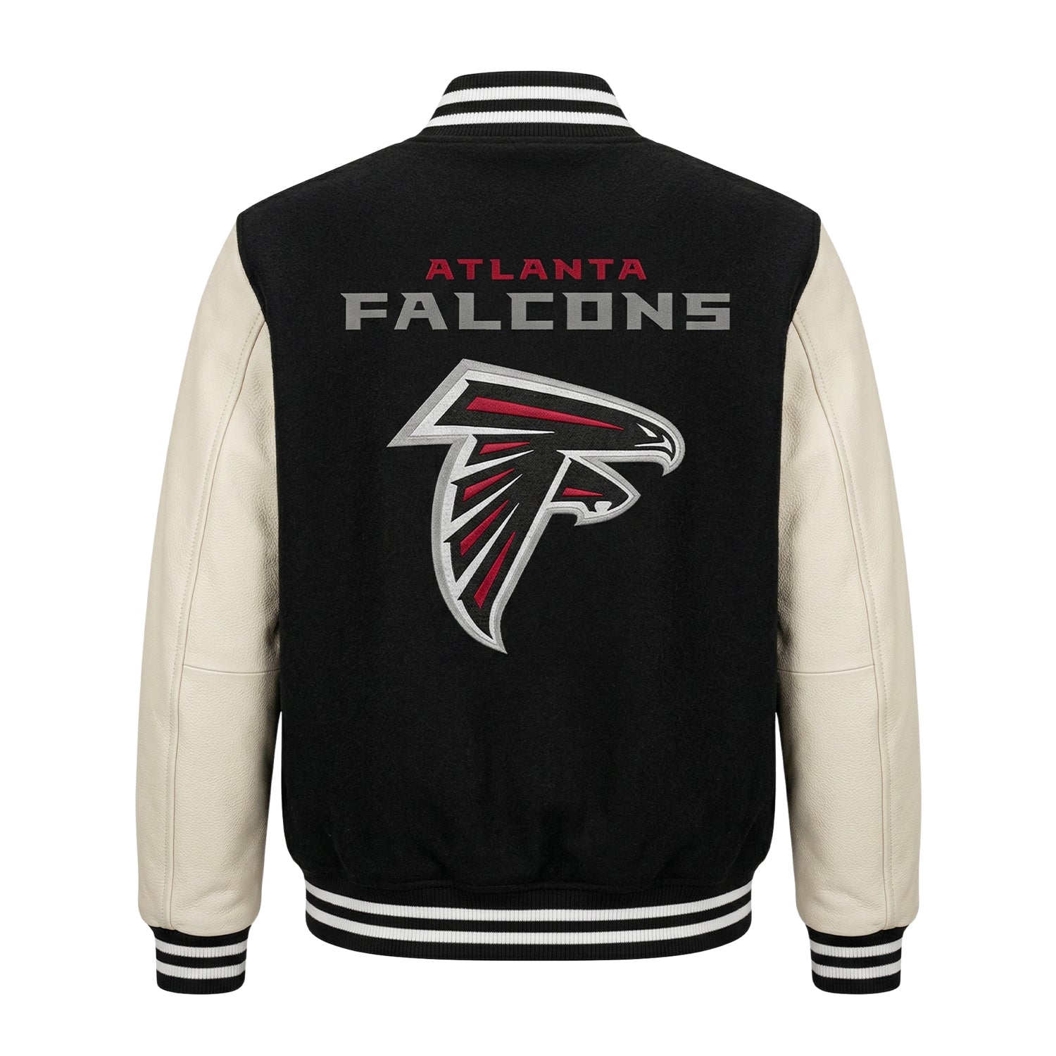 NFL Women's Atlanta Falcons Varsity Jacket (Back)