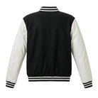 NFL Women's Baltimore Ravens Black and White Varsity Jacket (Back)