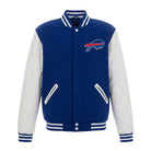 NFL Women's Buffalo Bills Blue & White Varsity Jacket