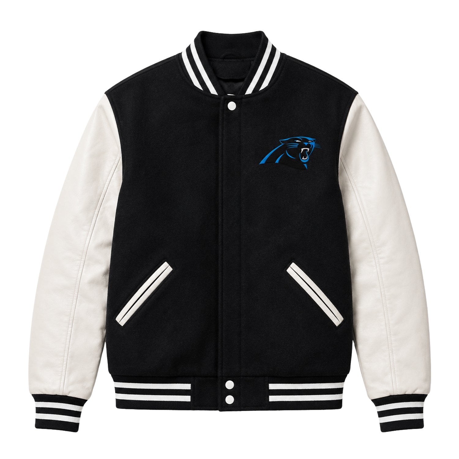 NFL Women's Carolina Panthers Varsity Jacket