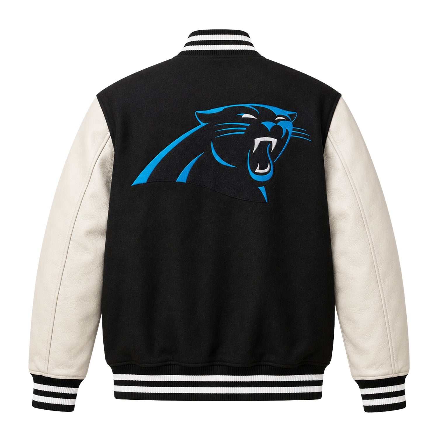 NFL Women's Carolina Panthers Varsity Jacket (Back)