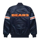 NFL Women's Chicago Bears Navy Blue Varsity Jacket (Back)