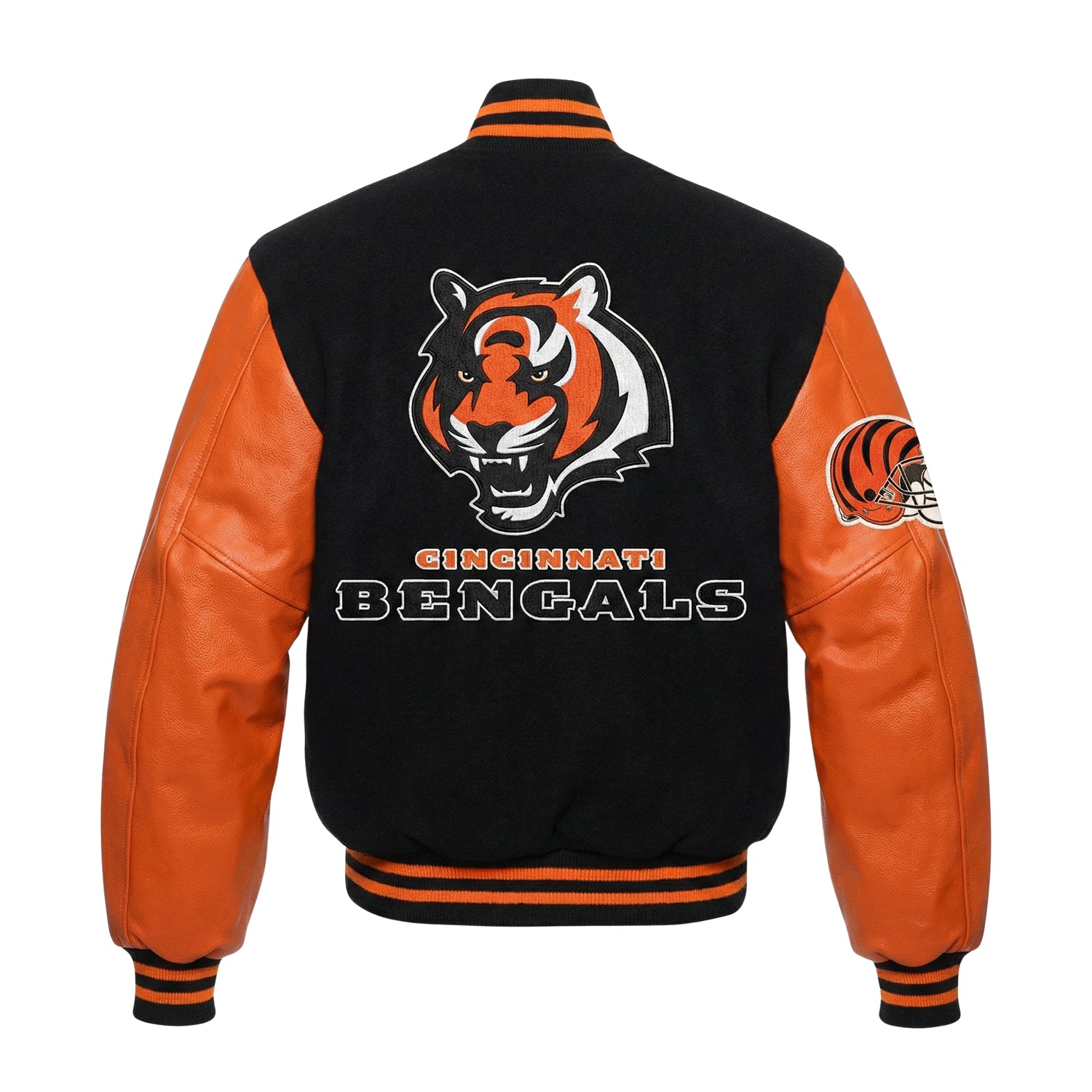 NFL Women's Cincinnati Bengals Varsity Jacket (Back)
