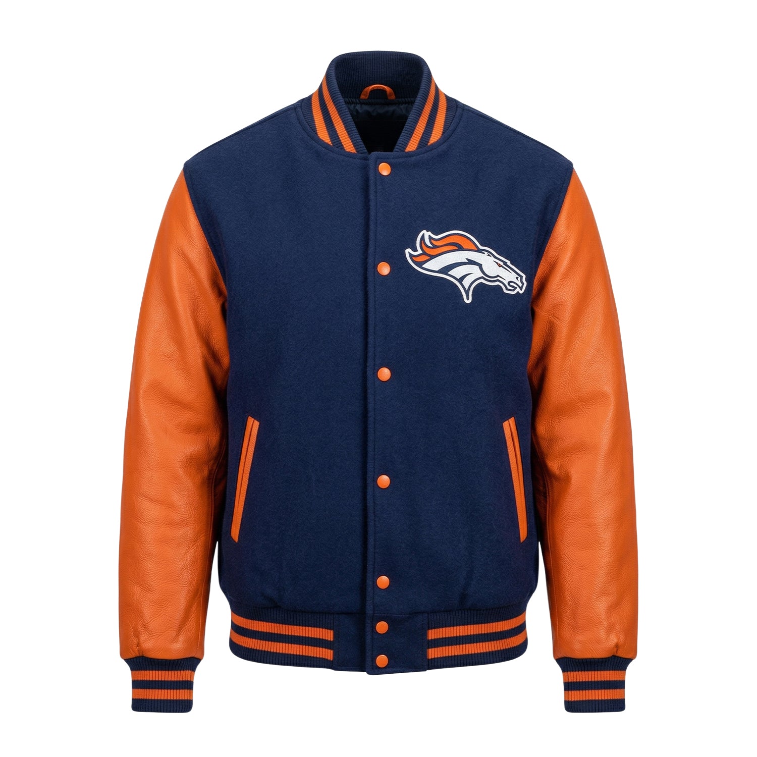 NFL Women's Denver Broncos Varsity Jacket