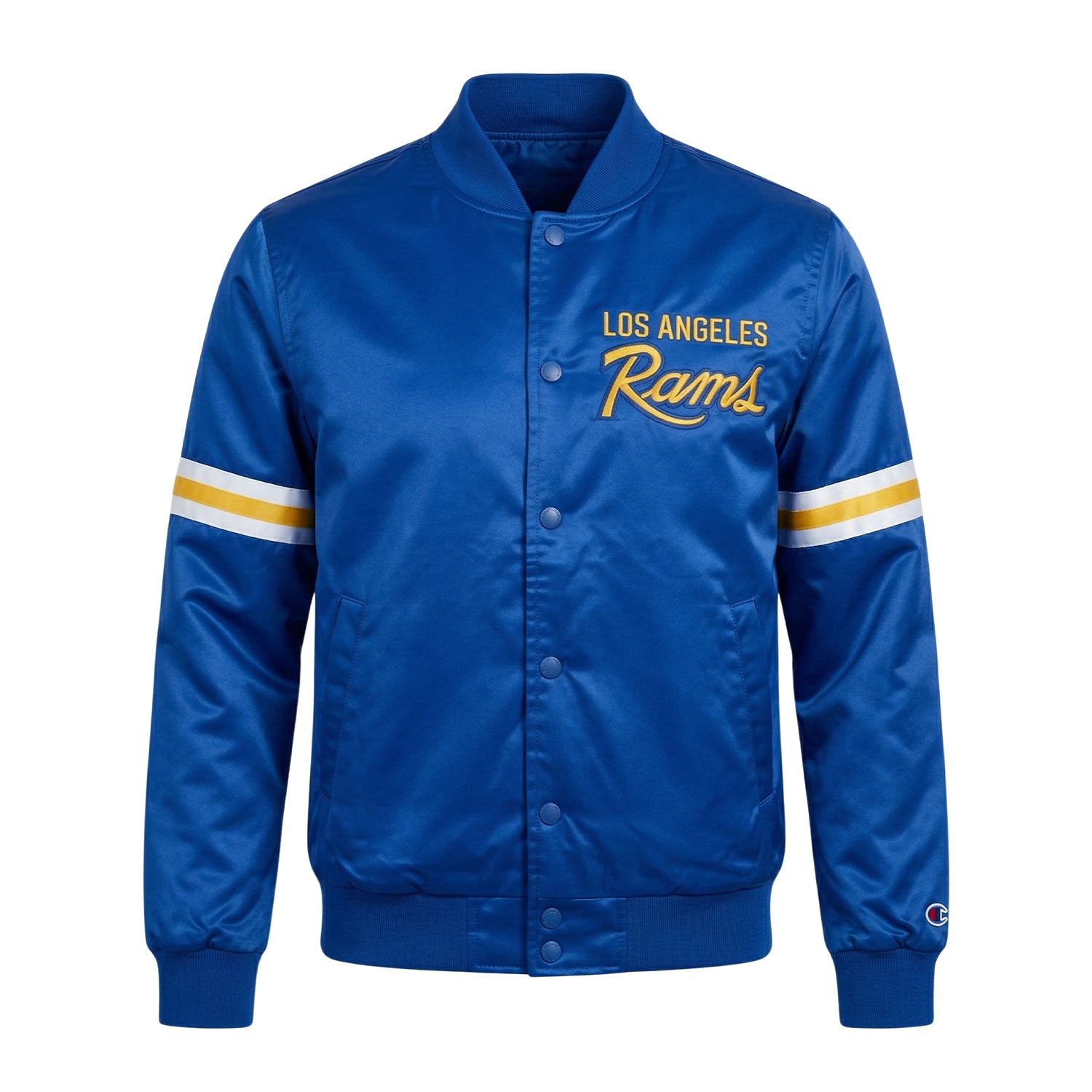 NFL Women's Los Angeles Rams Blue Varsity Jacket