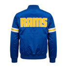 NFL Women's Los Angeles Rams Blue Varsity Jacket (Back)