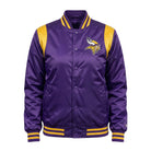 NFL Women's Minnesota Vikings Purple Varsity Jacket