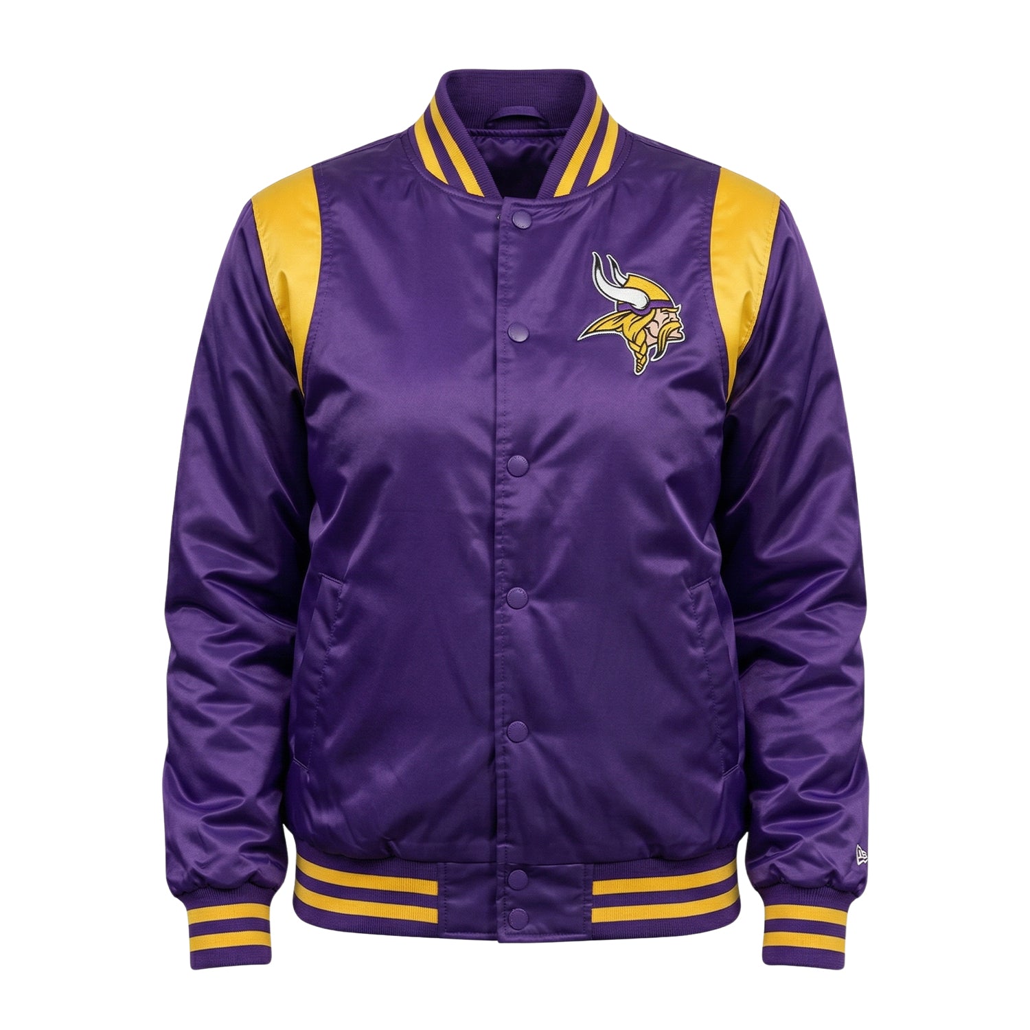 NFL Women's Minnesota Vikings Purple Varsity Jacket