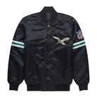 NFL Women's Philadelphia Eagles Black Varsity Jacket