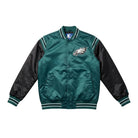NFL Women's Philadelphia Eagles Green & Black Varsity Jacket