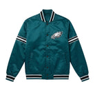 NFL Women's Philadelphia Eagles Midnight Green Varsity Jacket