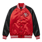 NFL Women's San Francisco 49ers Red & Black Varsity Jacket