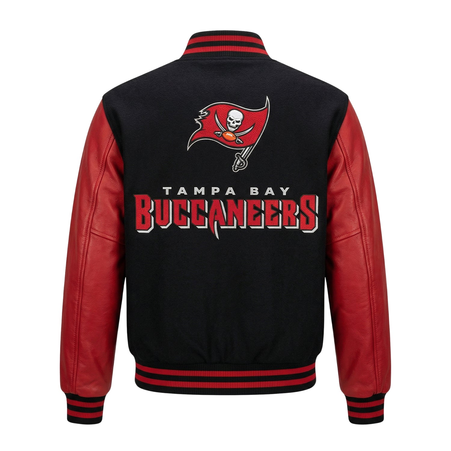 NFL Women's Tampa Bay Buccaneers Varsity Jacket (Back)