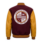 NFL Women's Washington Commanders Varsity Jacket (Back)