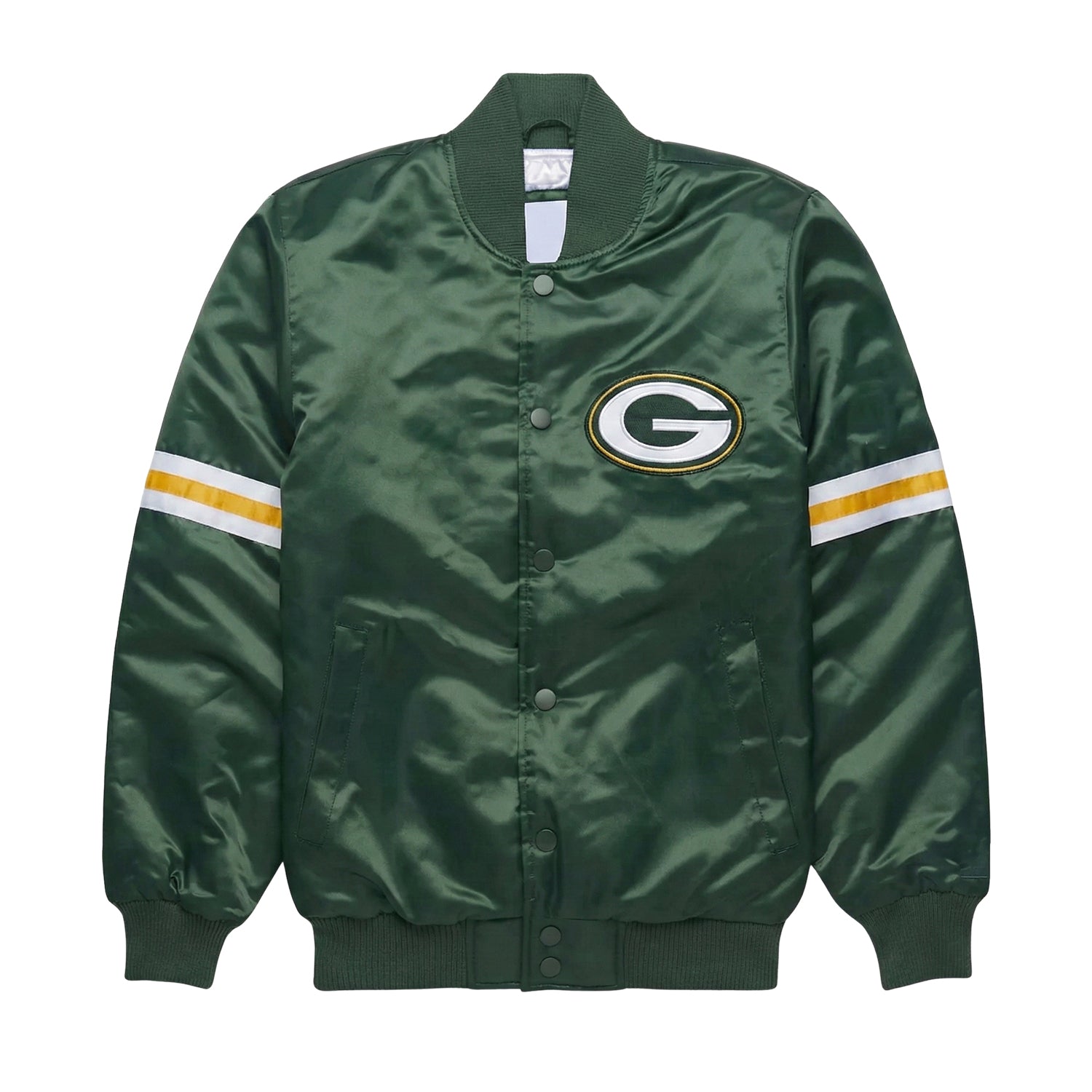 NFL Womens Green Bay Packers Green Varsity Jacket