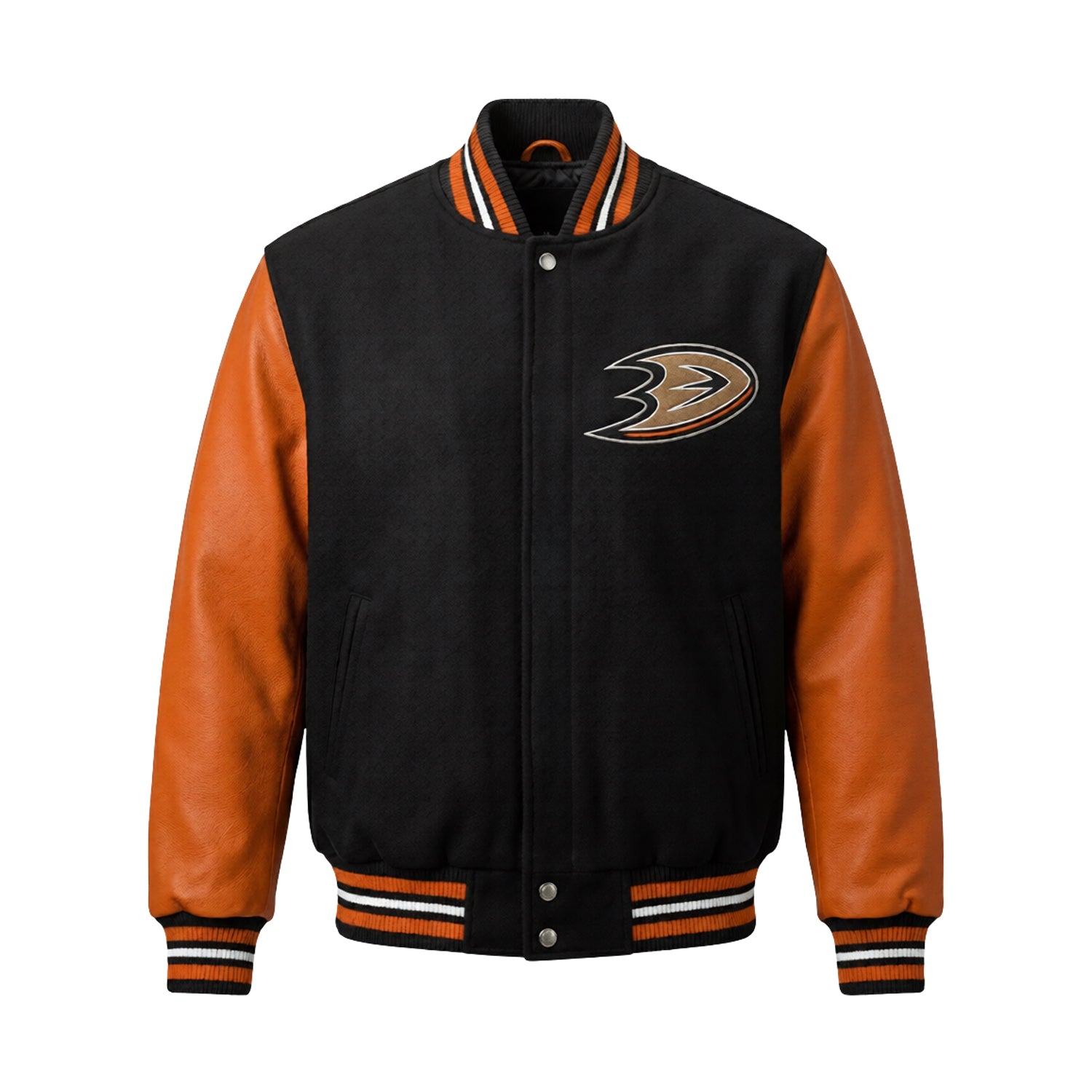 NHL Men's Anaheim Ducks Varsity Jacket
