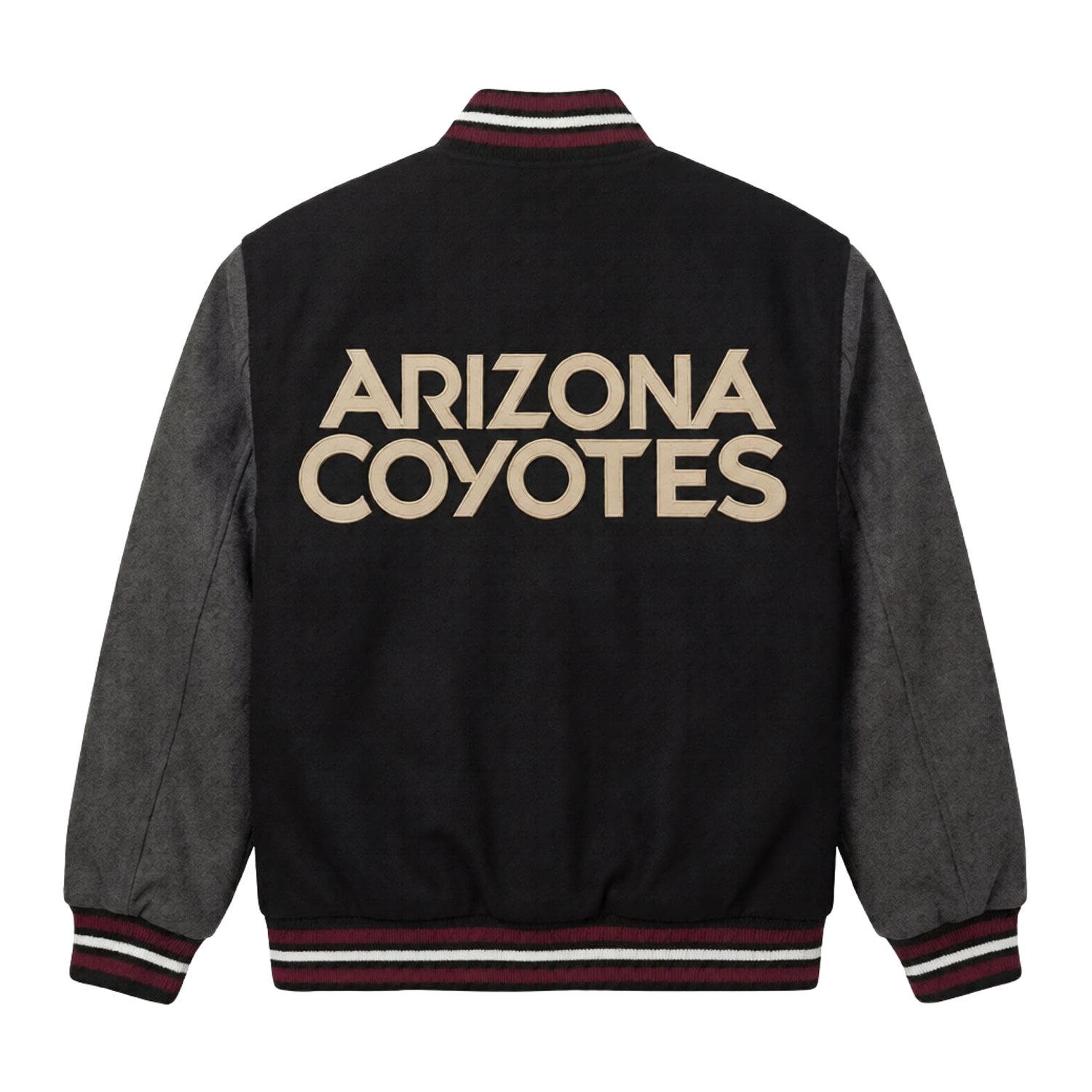 NHL Men's Arizona Coyotes Varsity Jacket (Back)