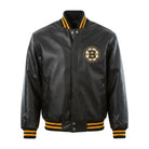 NHL Men's Boston Bruins Black Varsity Jacket
