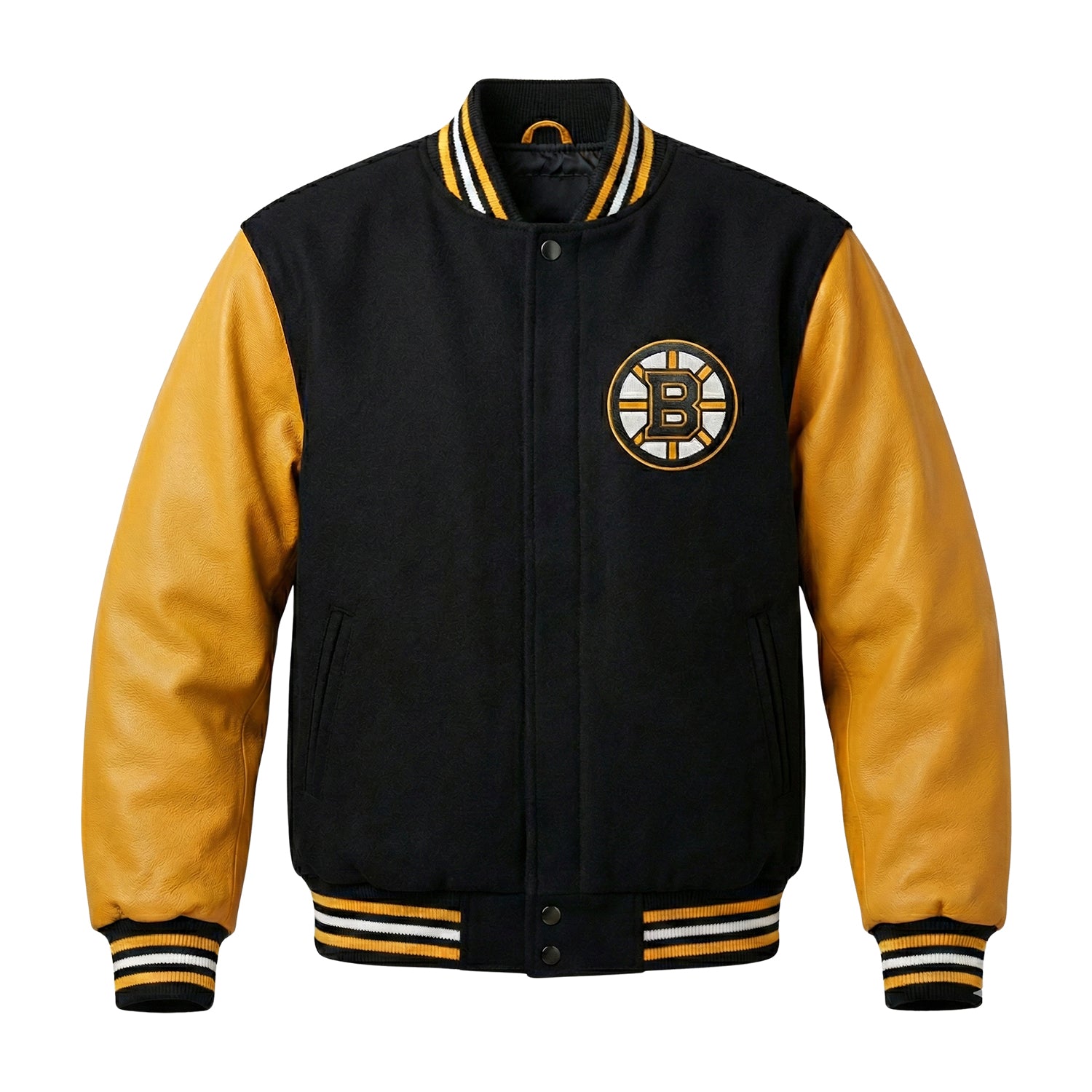 NHL Men's Boston Bruins Varsity Jacket